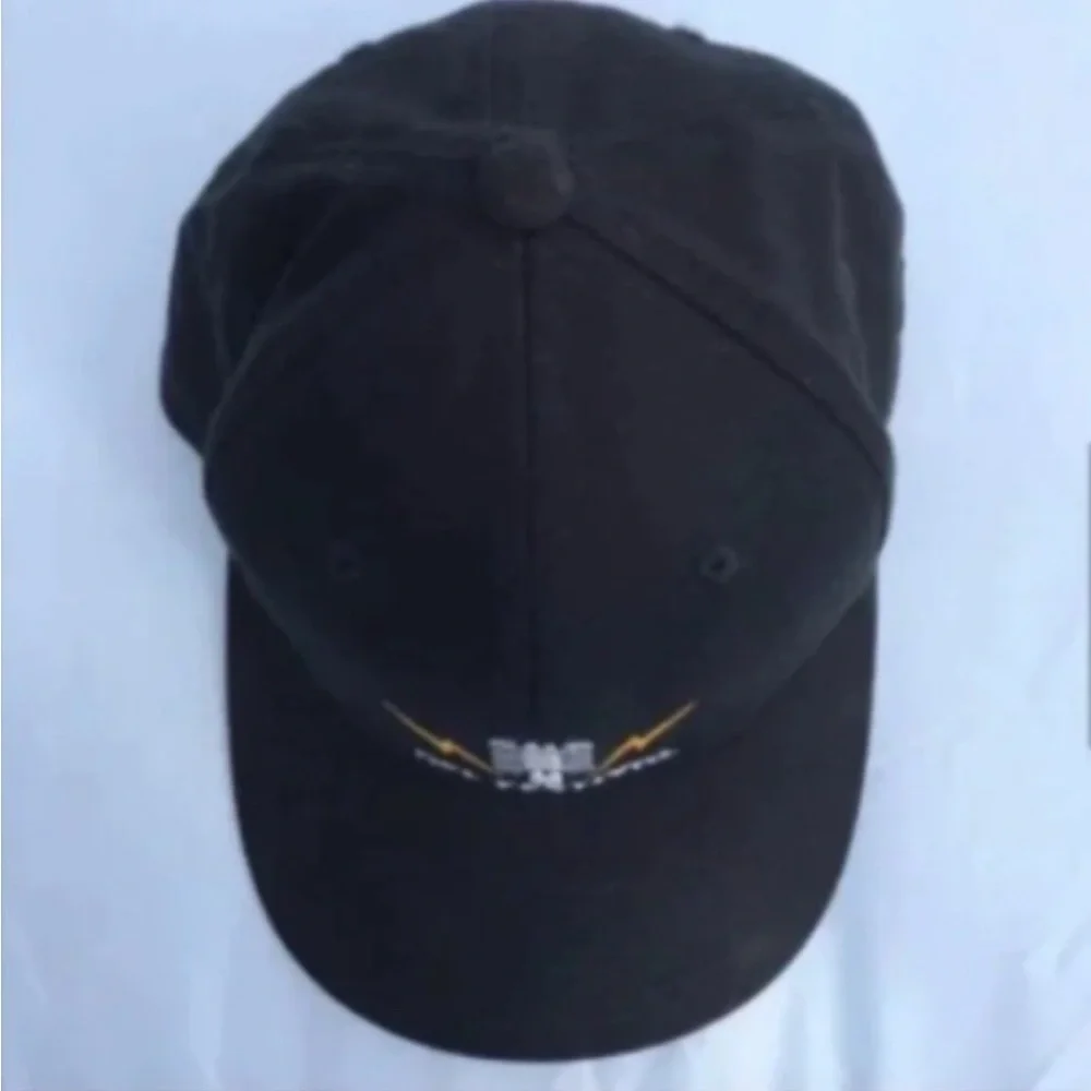 Yupoong Austin City Limits Music Festival ACL Black Adult S-M FlexFit Cap NWOT